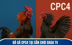 Một trận đá gà CPC4 trực tuyến phát sóng từ Campuchia trên nền tảng Daga TV